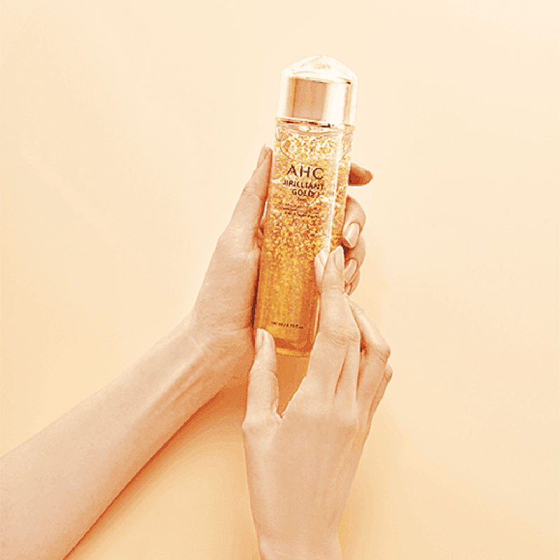 AHC Brilliant Gold Skin Care Set.