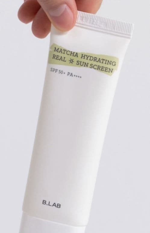 B LAB Matcha Hydrating Real Sun Screen SPF50+PA++++ 50ml.