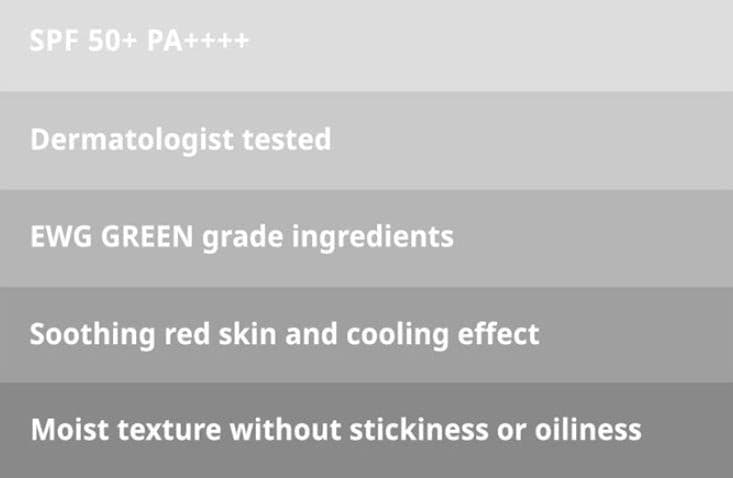 B LAB Matcha Hydrating Real Sun Screen SPF50+PA++++ 50ml.