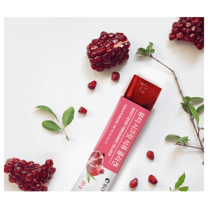 BOTO Beauty Secret Pomegranate Collagen Jelly Stick 15sticks.