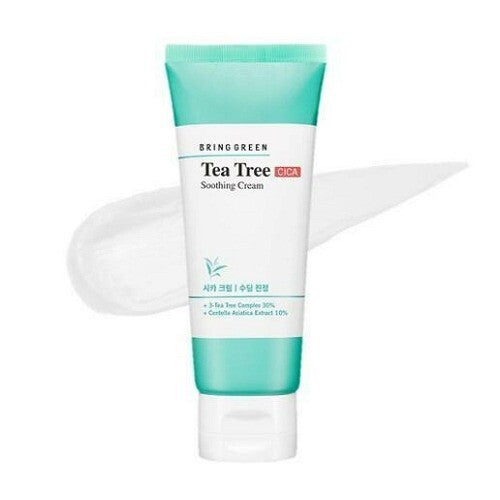 BRING GREEN Tea Tree Cica Soothing Cream 100ml.