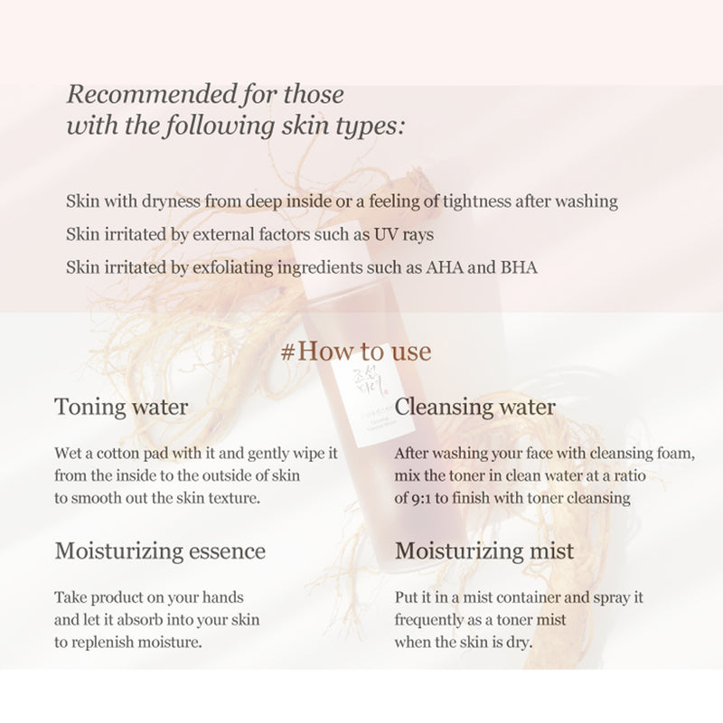 Beauty Of Joseon Ginseng Essence Water 150ml