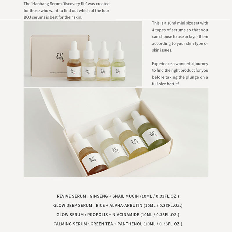Beauty Of Joseon Hanbang Serum Discovery Kit