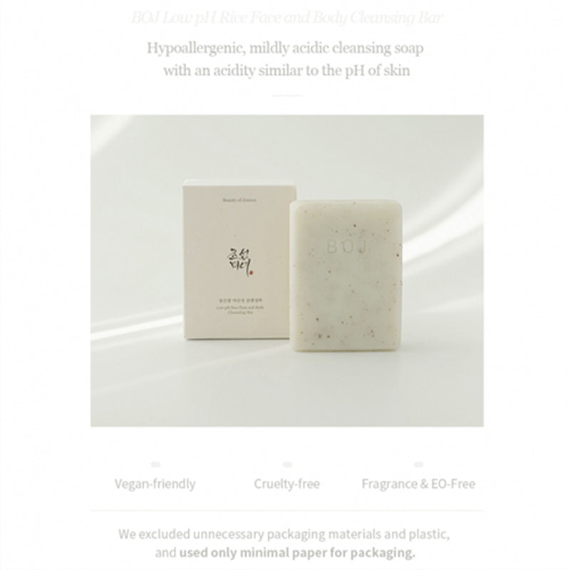 Beauty Of Joseon Low PH Rice Face And Body Cleansing Bar 100g