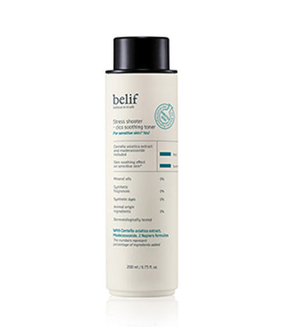 Belif, Belif Stress Shooter-cica Sooting Toner 200ml, Soothing, Toner, Dryness