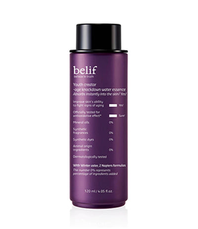 Belief, Belif Youth Creator - Age Knockdown Water Essence 120ml, Water, Essence, Watery