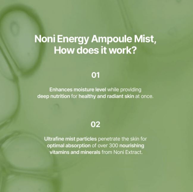 CELIMAX Noni Energy Ampoule Mist 50ml.