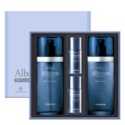 CHARMZONE Albatross Skincare for Men Aftershave Toner and Emulsion Set.