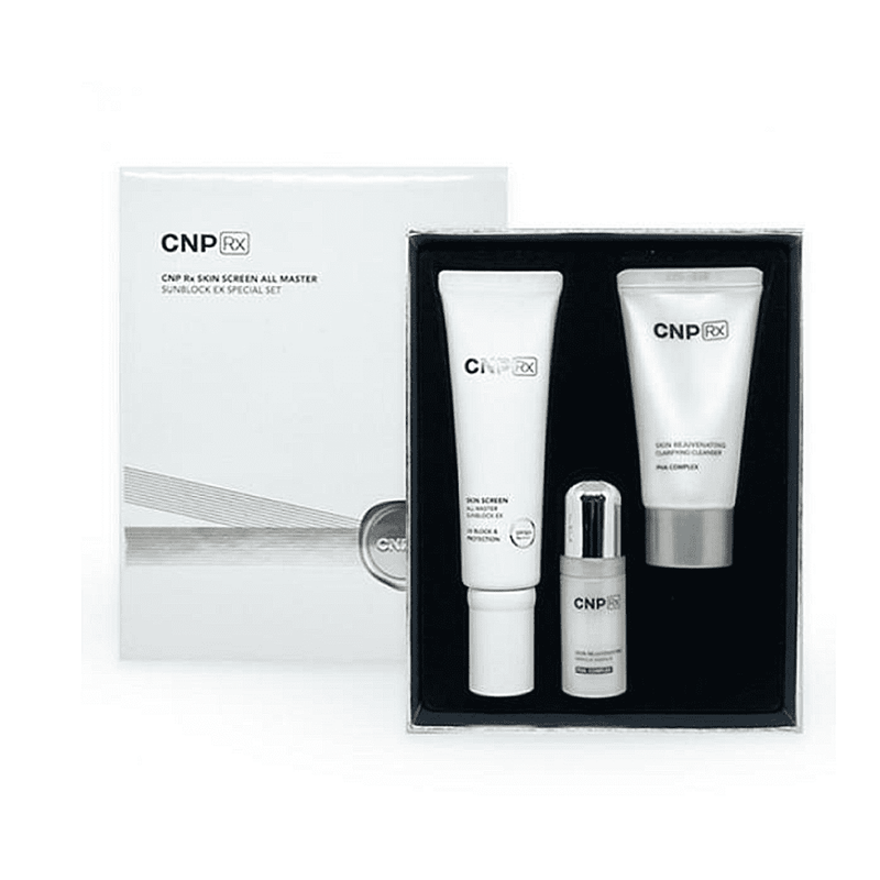 CNP RX Skin Screen All Master Sunblock Ex Special Set.