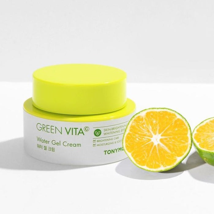 TONYMOLY GREEN VITA C קרם ג'ל מים 50ml קוריאנית לטיפוח העור Kbeauty קוסמטיקה