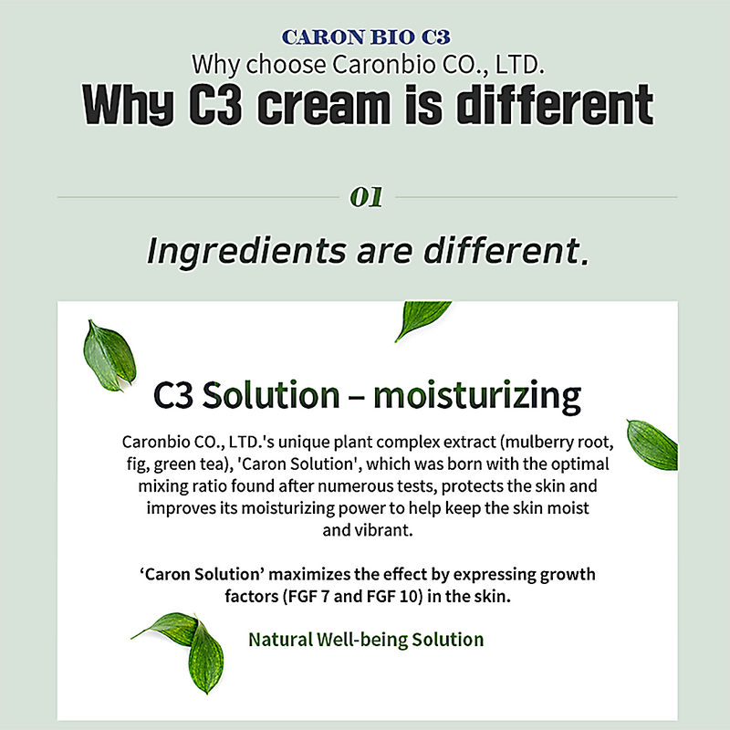 CARON BIO C3 Cream 50ml.