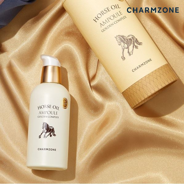 Charmzone Horse Oil Ampoule Golden Complex 100ml.