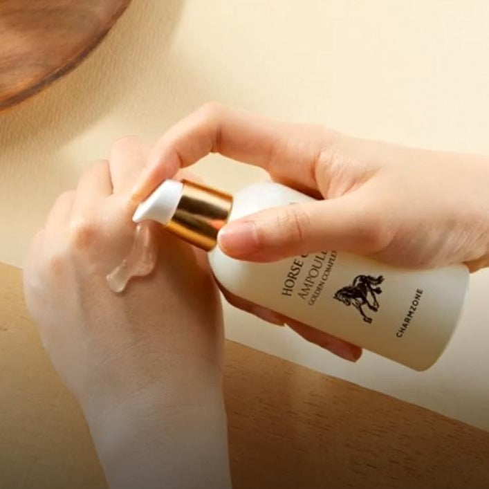 Charmzone Horse Oil Ampoule Golden Complex 100ml.