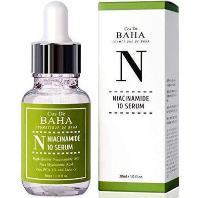 Cos De BAHA ניאצינמיד 10 סרום 30ml קוריאני לטיפוח העור Kbeauty קוסמטי