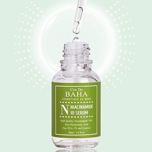 Cos De BAHA ניאצינמיד 10 סרום 30ml קוריאני לטיפוח העור Kbeauty קוסמטי