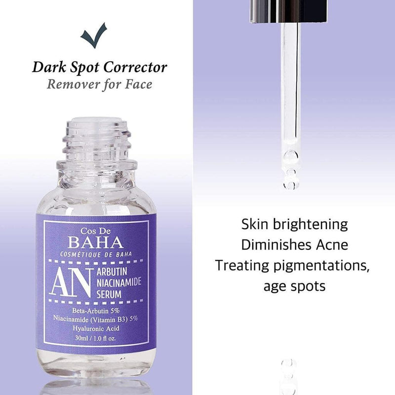 Cos de BAHA AN Arbutin Niacinamide Serum 30ml Korean skincare Kbeauty Cosmetic