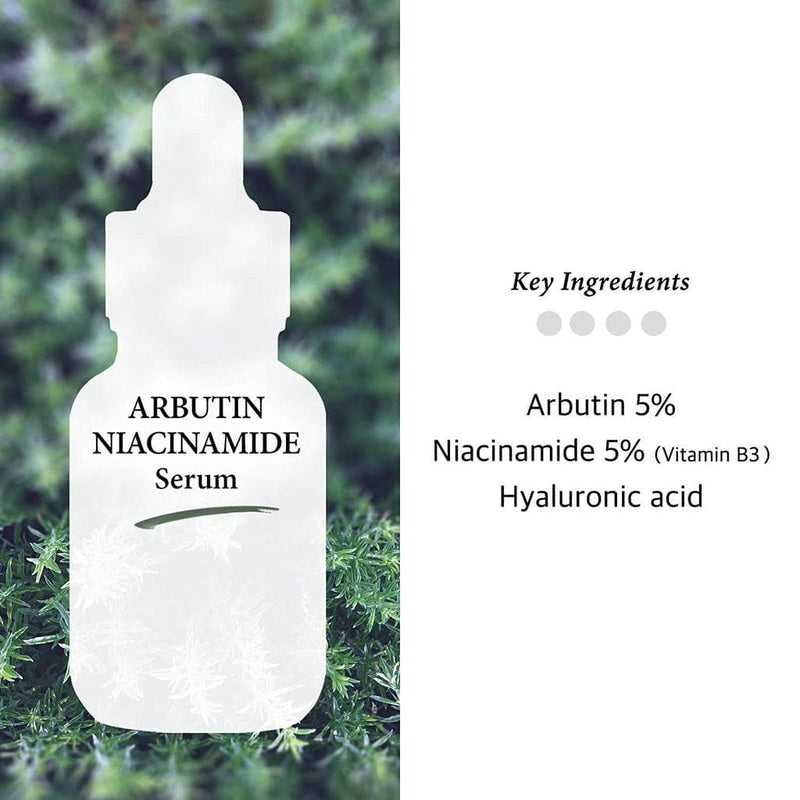 Cos de BAHA AN Arbutin Niacinamide Serum 30ml Korean skincare Kbeauty Cosmetic