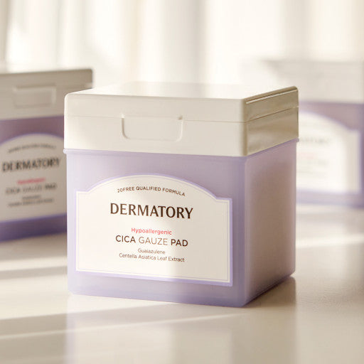 DERMATORY Hypoallergenic Cica Gauze Pad 160ml.