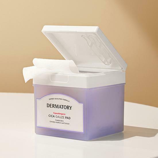 DERMATORY Hypoallergenic Cica Gauze Pad 160ml.