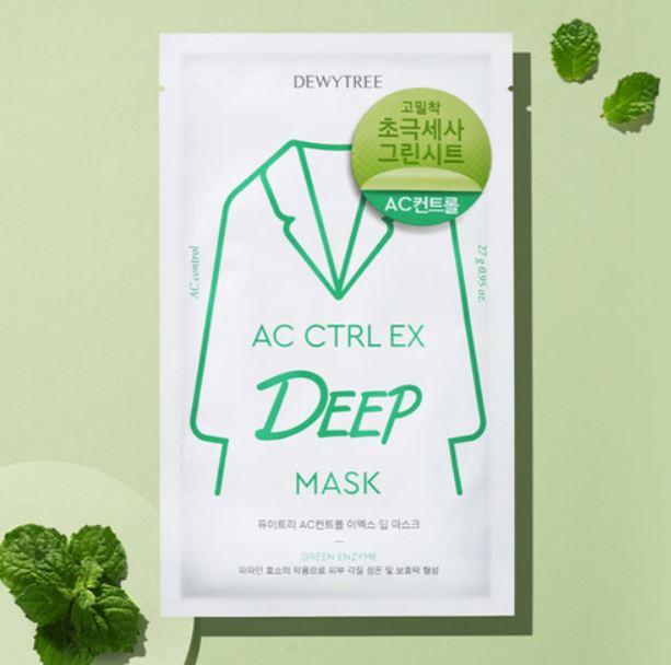 DEWYTREE AC Control EX Deep Mask Sheet 27g x 10 Sheets.