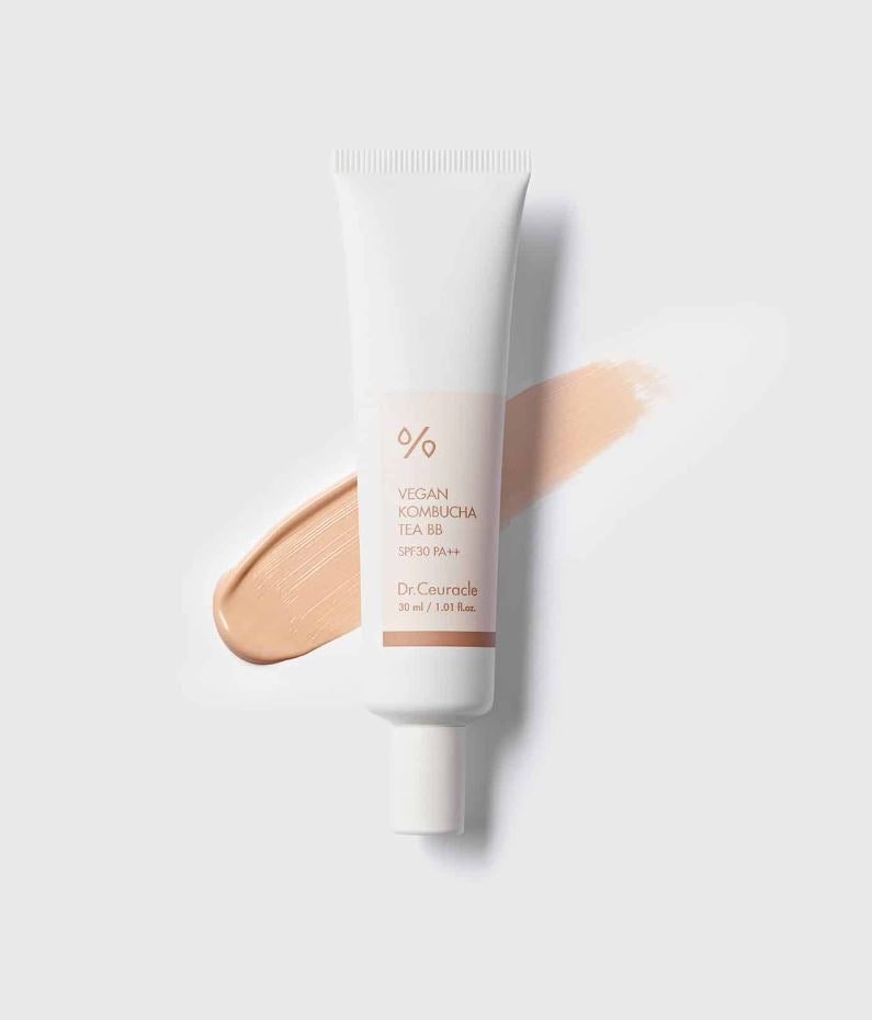 DR.CEURACLE Vegan Kombucha Tea BB SPF50 PA+++ 30ml.