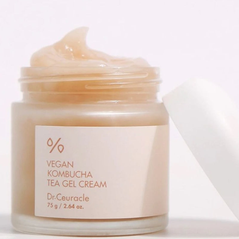 DR.CEURACLE Vegan Kombucha Tea Gel Cream 75g.