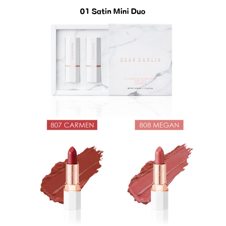 DEAR DAHLIA Lip Paradise Mini Duo Lipstick 1.7g.