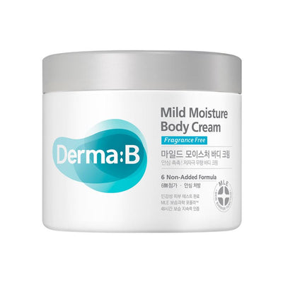 Derma B Mild Moisture Body Cream 430ml.