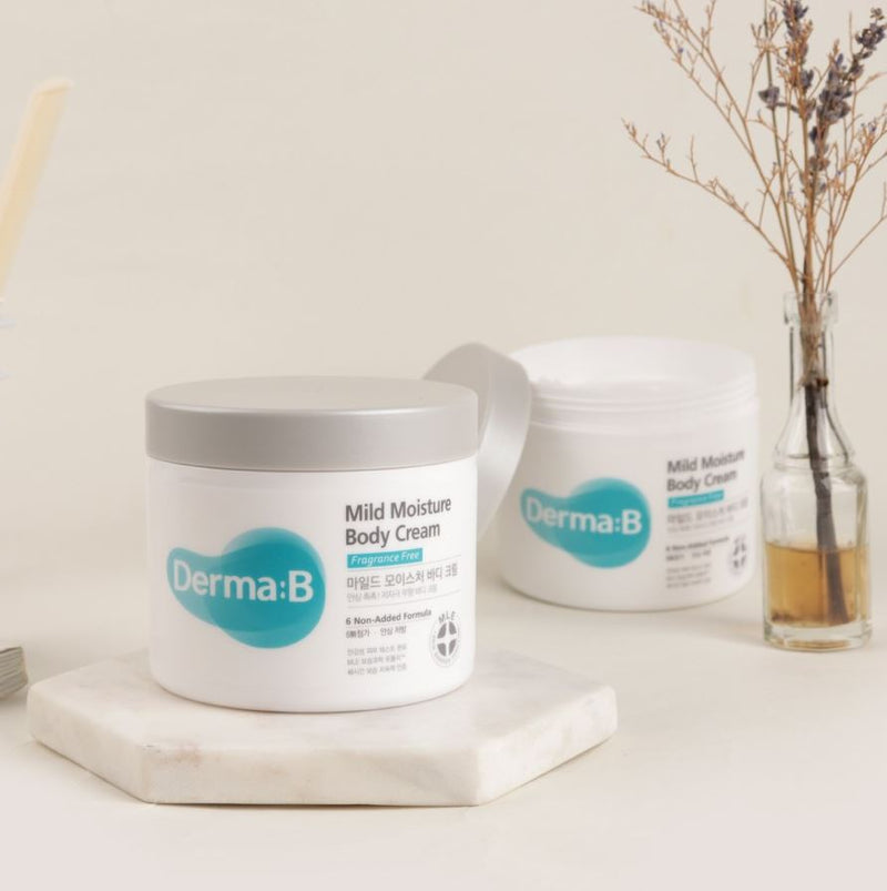 Derma B Mild Moisture Body Cream 430ml.