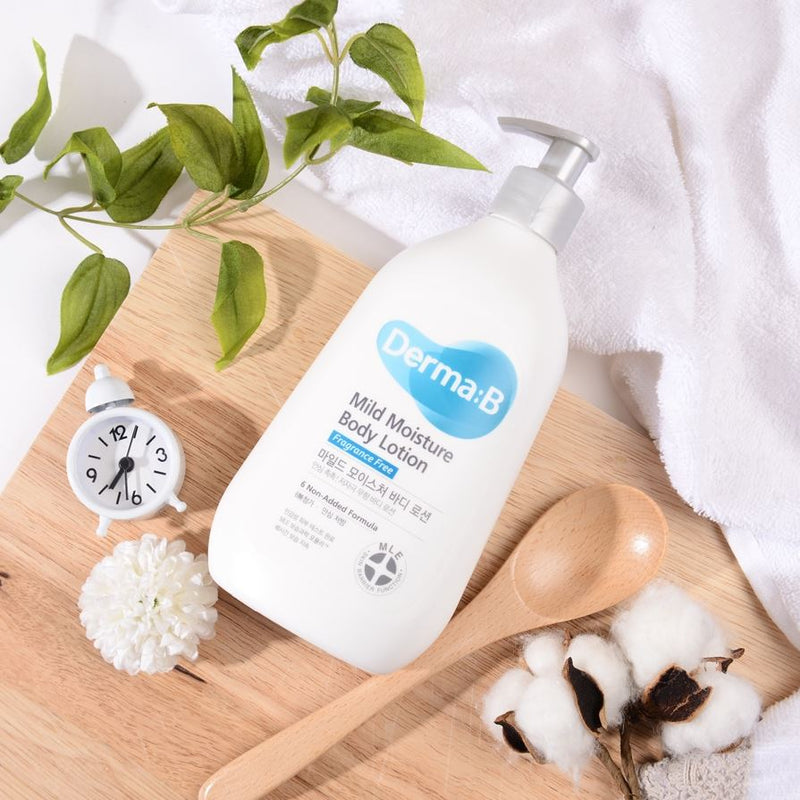 Derma B Mild Moisture Body Lotion 400ml.