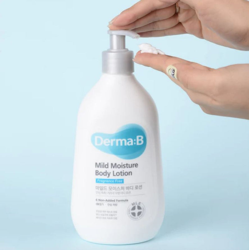 Derma B Mild Moisture Body Lotion 400ml.