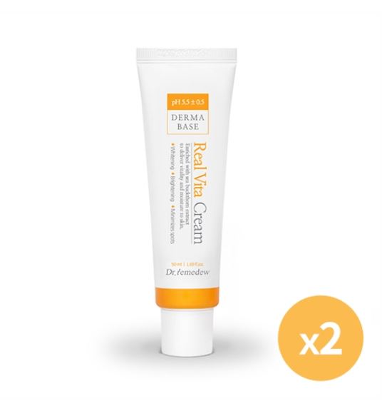 DR.REMEDEW Derma Base Real Vita Cream 50ml x 2ea (241231).