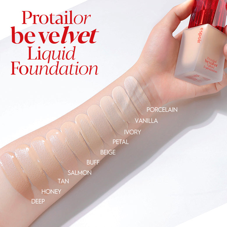 ESPOIR Pro Tailor Foundation Be Velvet SPF22 PA++ 30g.