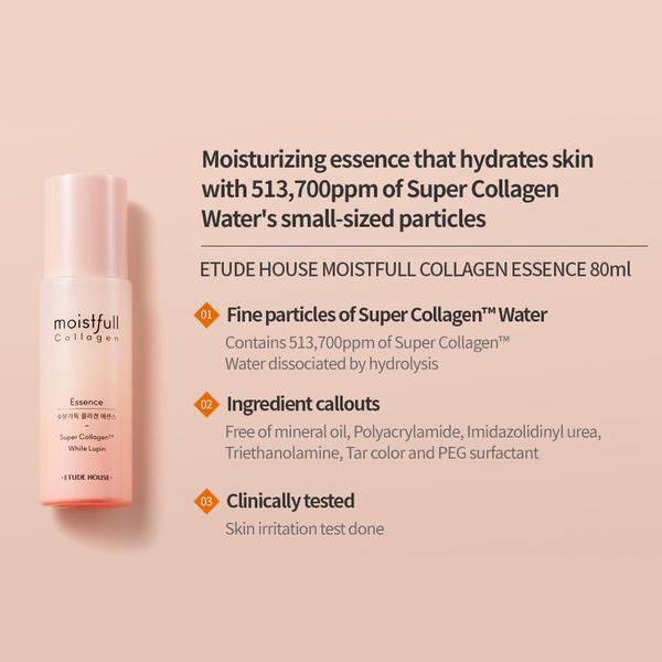 ETUDE HOUSE Moistfull Collagen Essence 80ml.