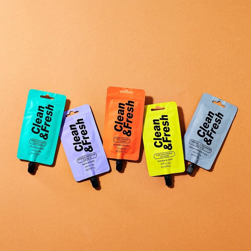 EUNYUL Clay Mask Pouch Pack 15g *5ea.