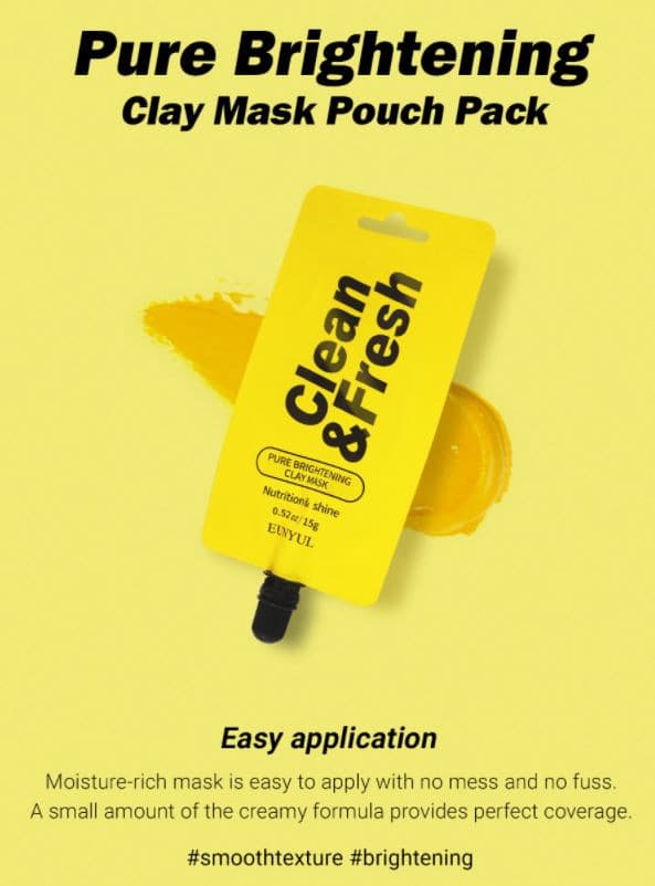 EUNYUL Clay Mask Pouch Pack 15g *5ea.