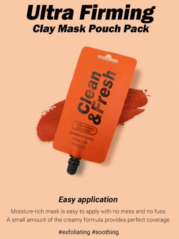 EUNYUL Clay Mask Pouch Pack 15g *5ea.