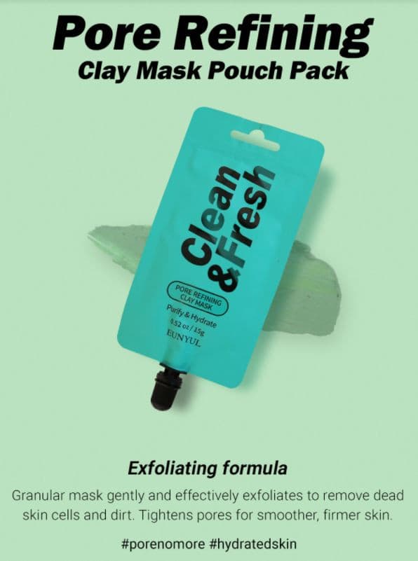EUNYUL Clay Mask Pouch Pack 15g *5ea.