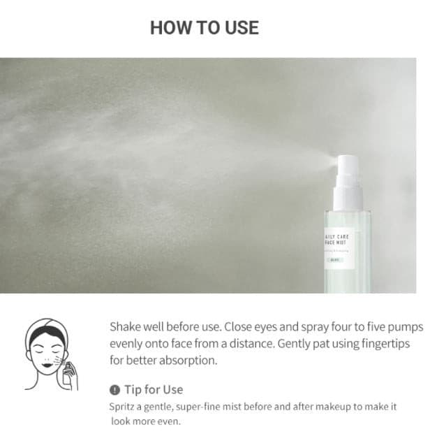 EUNYUL Daily Care Face Mist 100ml *3ea.