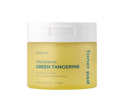 EUNYUL Vita Balance Green Tangerine Toner Pad 190ml 70ea.