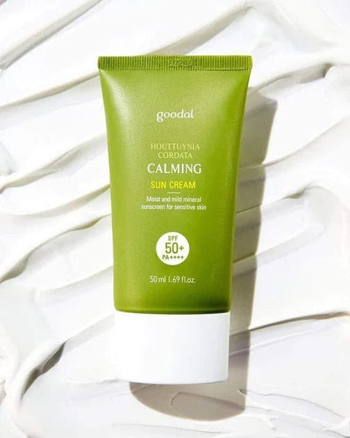 GOODAL Houttuynia Cordata Calming Sun Cream 50ml SPF50+PA++++.