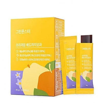 GREEN MONSTER Premium Pear&Balloon Flower Root&Quince Stick 15sticks.