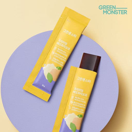 GREEN MONSTER Premium Pear&Balloon Flower Root&Quince Stick 15sticks.