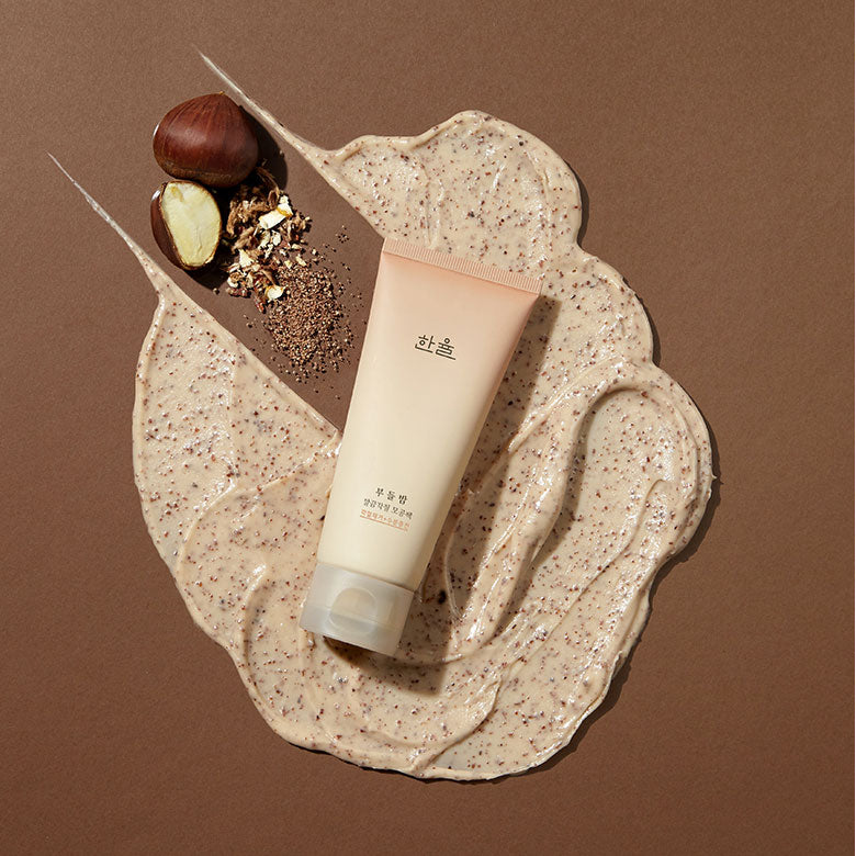 HANYUL Soft Chestnut Clean Exfoliating Pore Clay Mask 100ml.