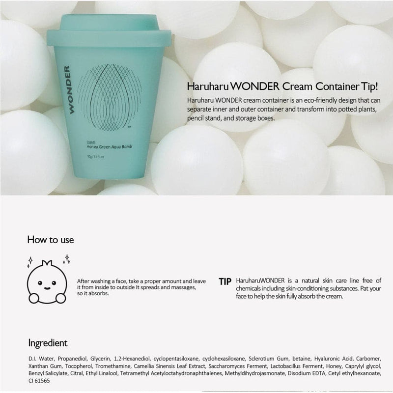 HARUHARU WONDER Honey Green Aqua Bomb 90g.