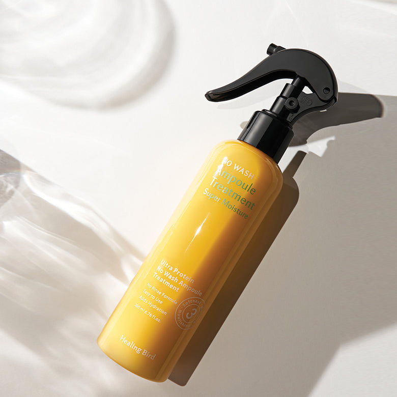 HEALING BIRD Ultra Proein No Wash Ampoule Treatment Super Moisture 200ml.