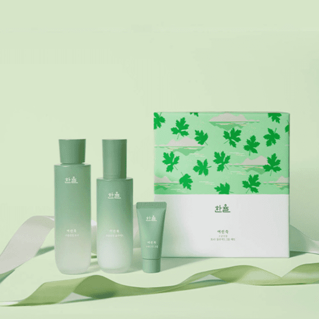 HANYUL Pure Artemisia Calming Balancing Set.