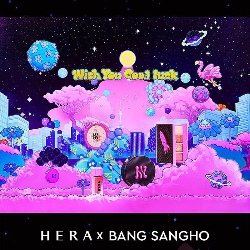 HERA Wish Rocket Collection Black Cushion 15g+refill 15g.