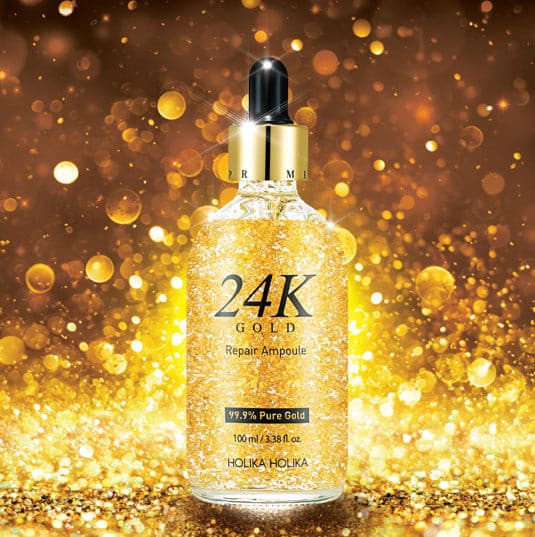Holika Holika Prime Youth 24k Gold Repair Ampoule 100ml Korean skincare Kbeauty Cosmetics