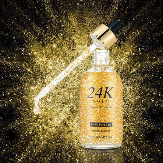 Holika Holika Prime Youth 24k Gold Repair Ampoule 100ml Korean skincare Kbeauty Cosmetics